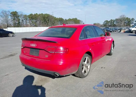 2009 Audi A4 3.2 Premium Plus z USA, uszkodzony, nr VIN WAUMK78K79N011021